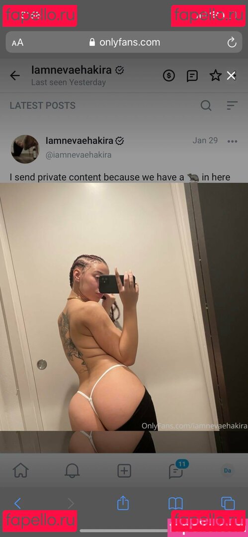 Iamnevaehakira Nude Onlyfans Photo 4