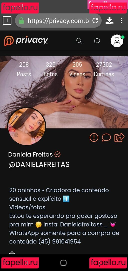 Daniela Freitas Nude Onlyfans Photo 34