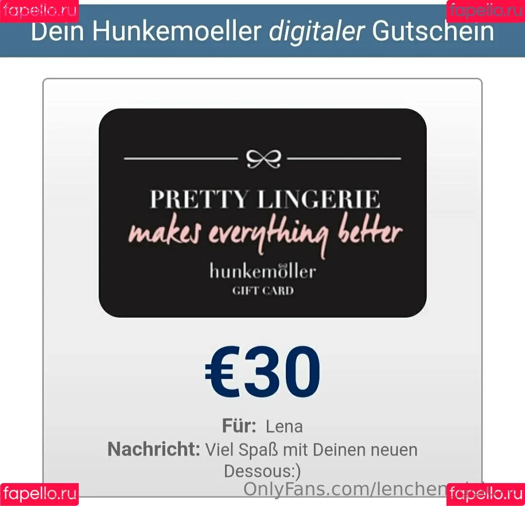 einfach_lenchen Onlyfans Photo Gallery 