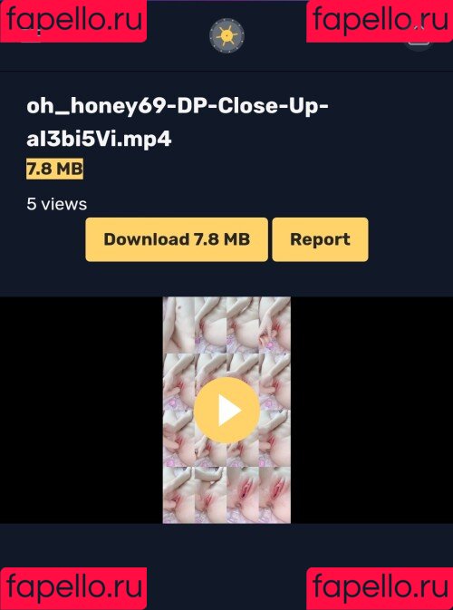 Oh_honey69 Onlyfans Photo Gallery 