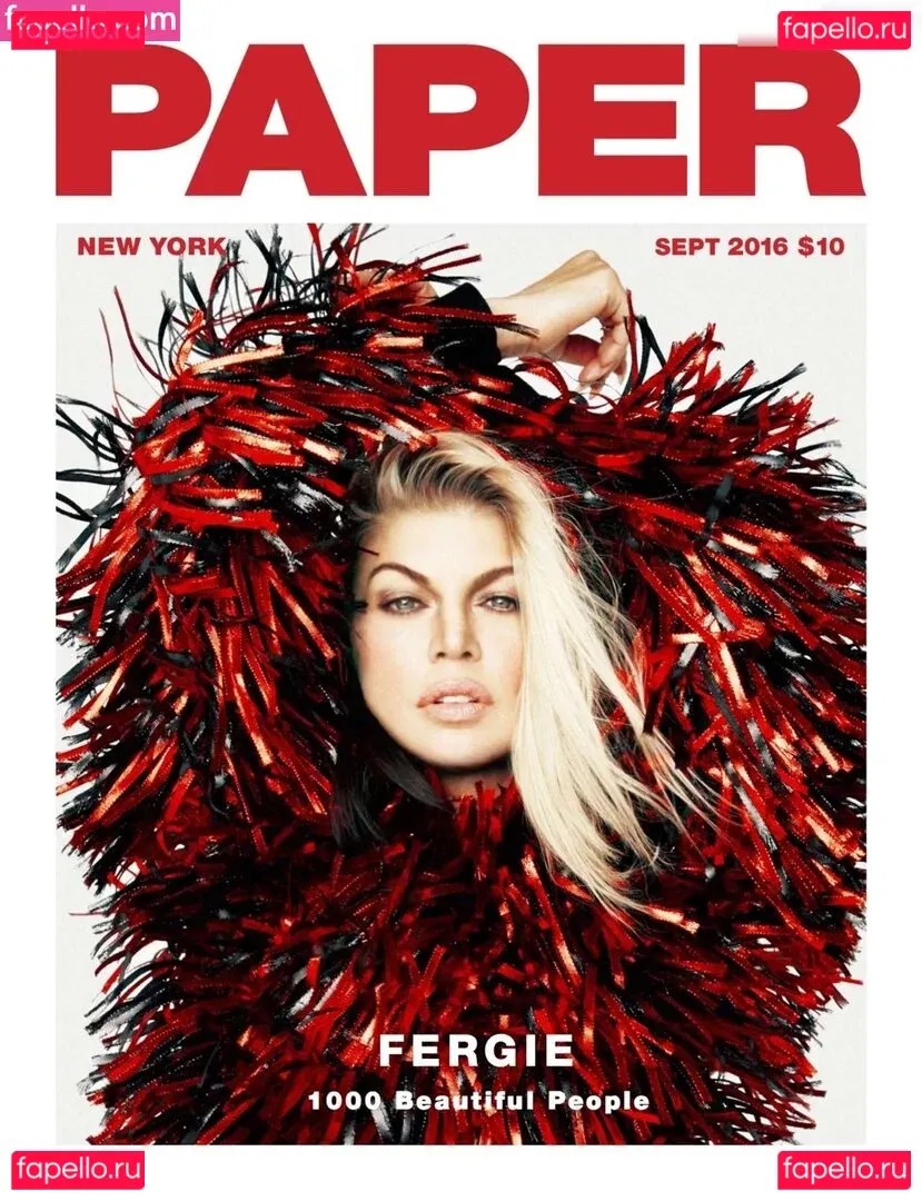 Fergie Onlyfans Photo Gallery 