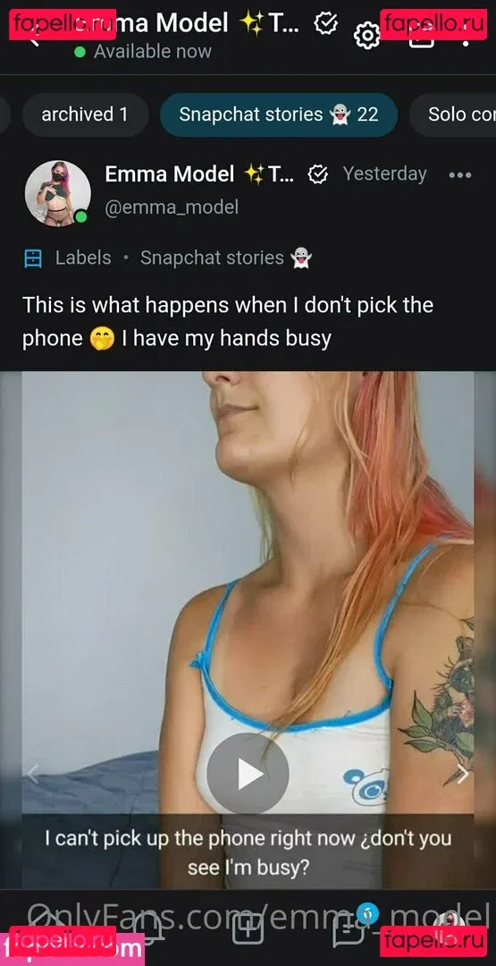 emma_model Onlyfans Photo Gallery 