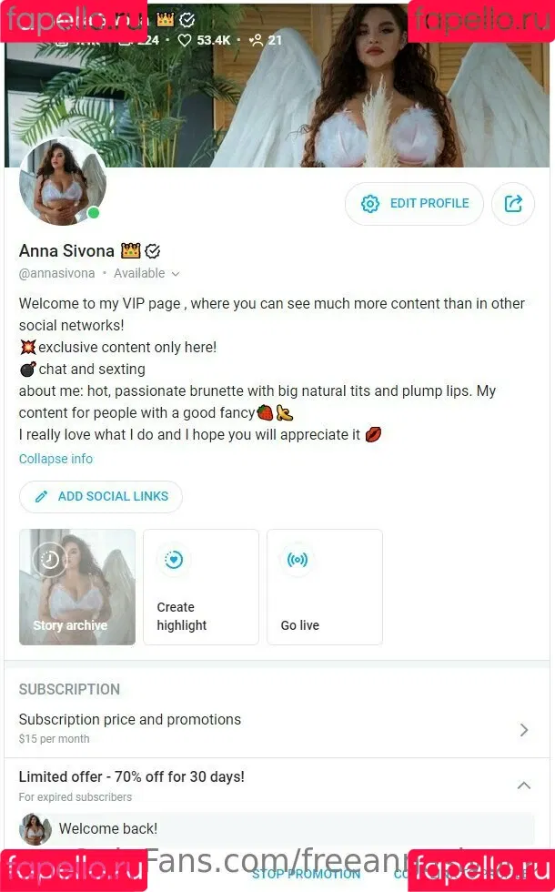 freeannasivona Onlyfans Photo Gallery 