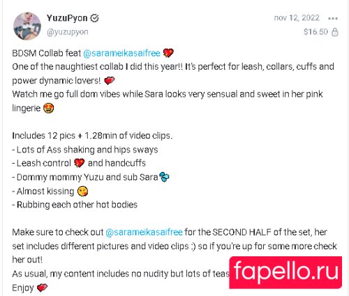 Yuzu ゆず ʕ·ᴥ·ʔ Onlyfans Photo Gallery 