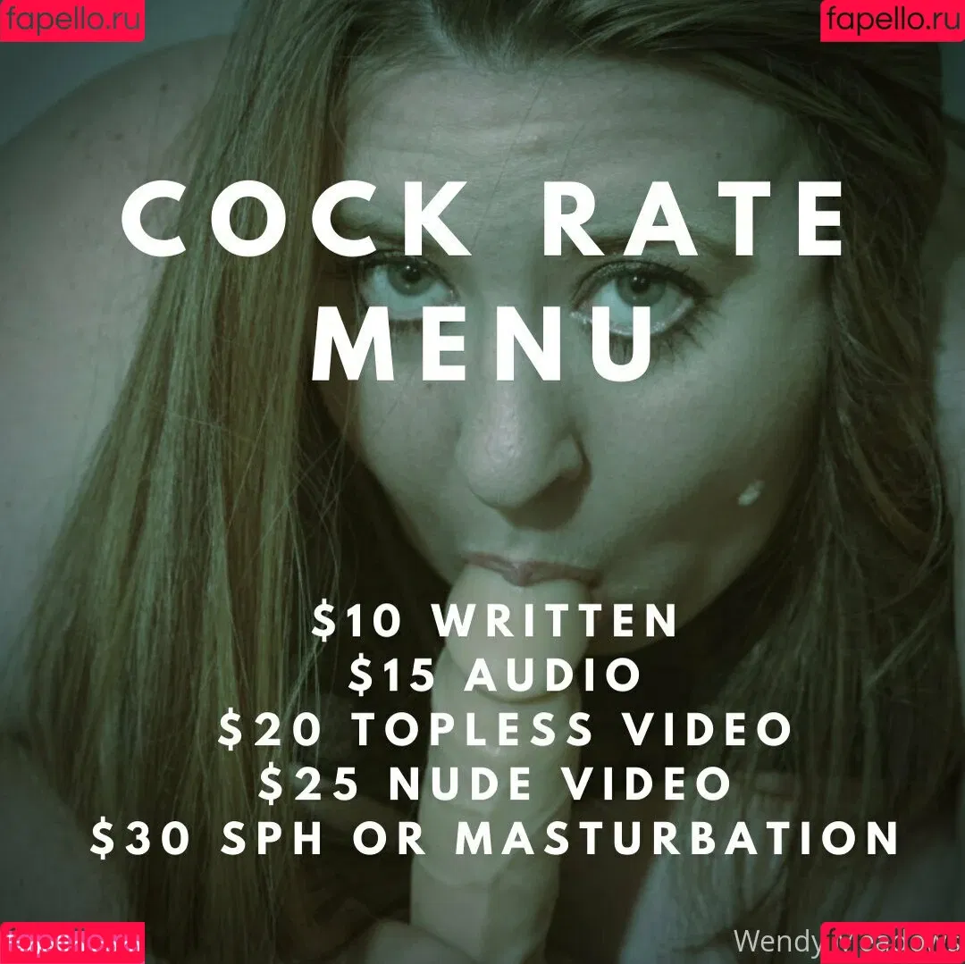 wendymeadows Onlyfans Photo Gallery 