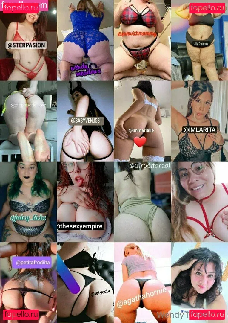 wendymeadows Onlyfans Photo Gallery 