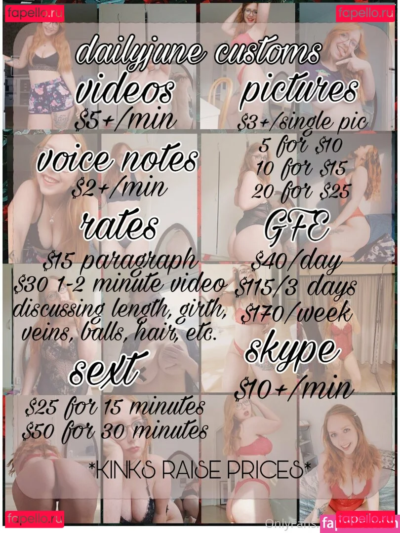 dailyavajune Onlyfans Photo Gallery 