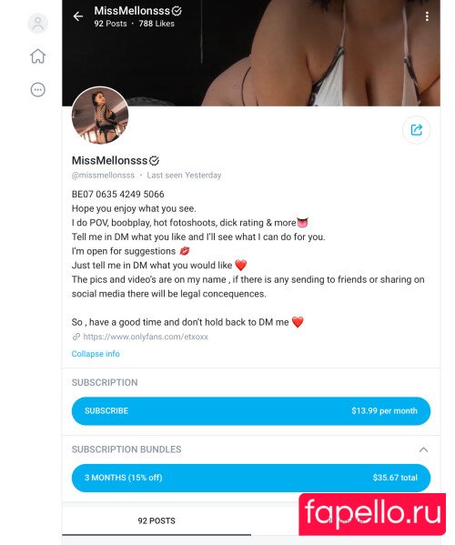 Missmellonsss Nude Onlyfans Photo 14