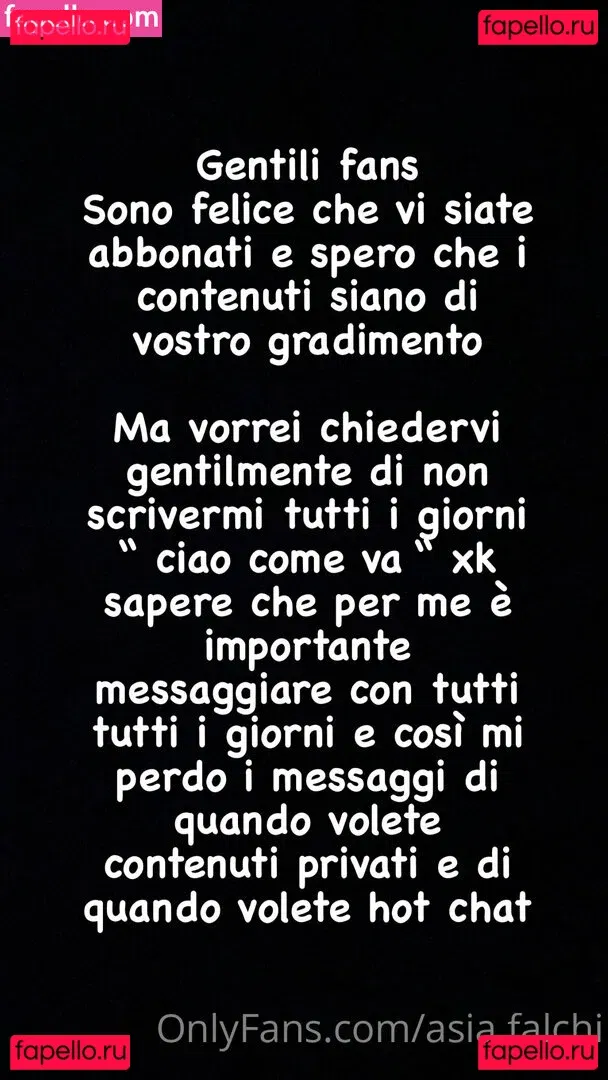 asia.falchi Onlyfans Photo Gallery 