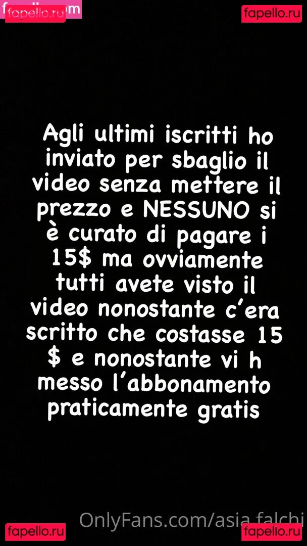 asia.falchi Onlyfans Photo Gallery 