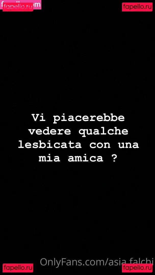 asia.falchi Onlyfans Photo Gallery 