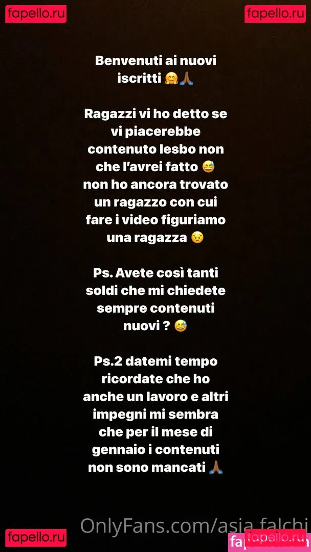 asia.falchi Onlyfans Photo Gallery 