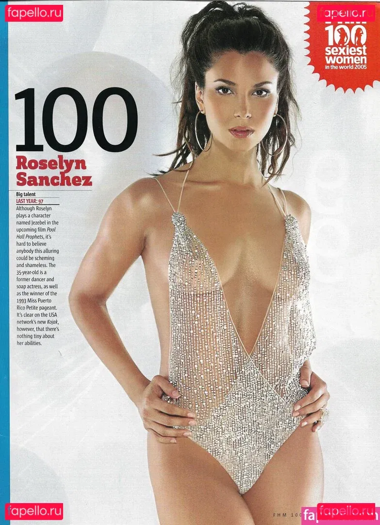 Roselyn Sanchez Onlyfans Photo Gallery 