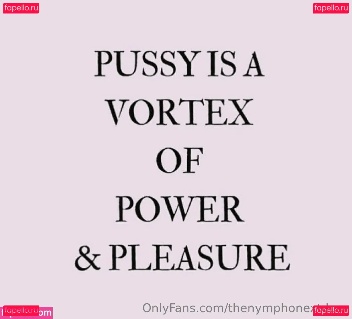 thenymphonextdoor Onlyfans Photo Gallery 