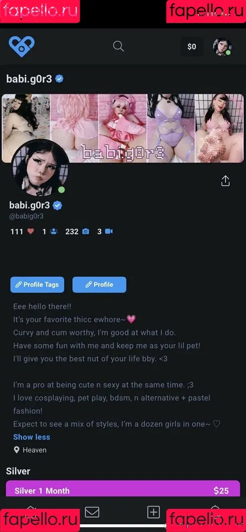 babi.g0r3 Onlyfans Photo Gallery 