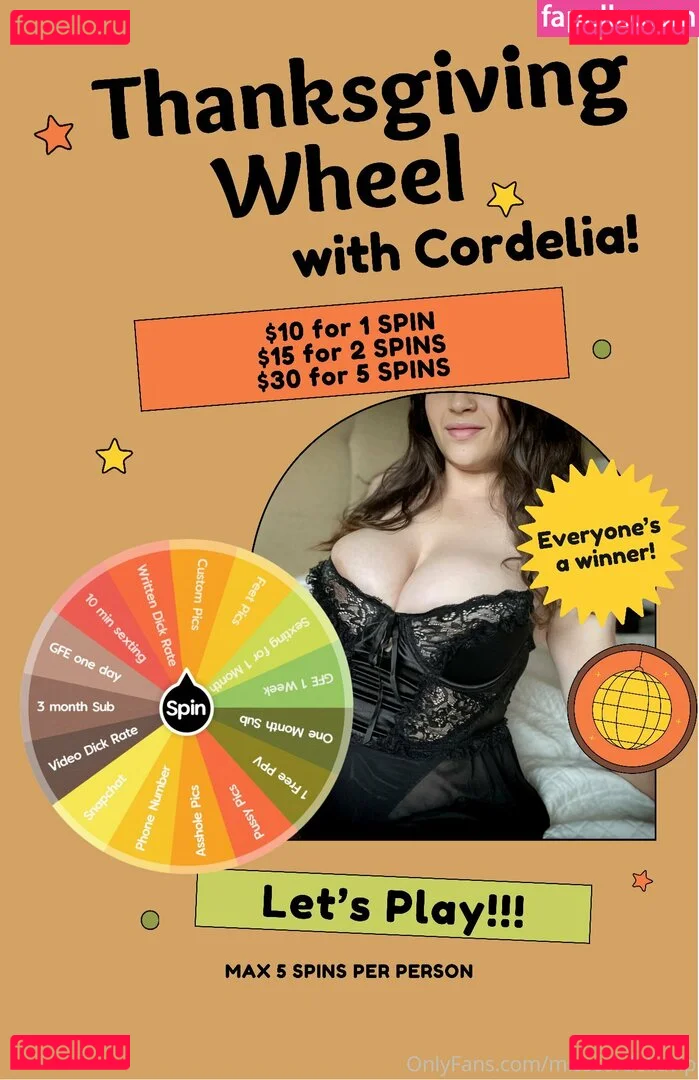 misscordeliavip Onlyfans Photo Gallery 