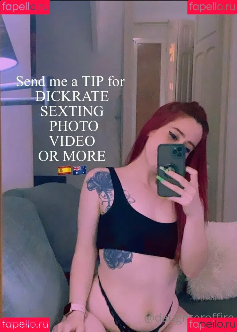 daughteroffire Onlyfans Photo Gallery 