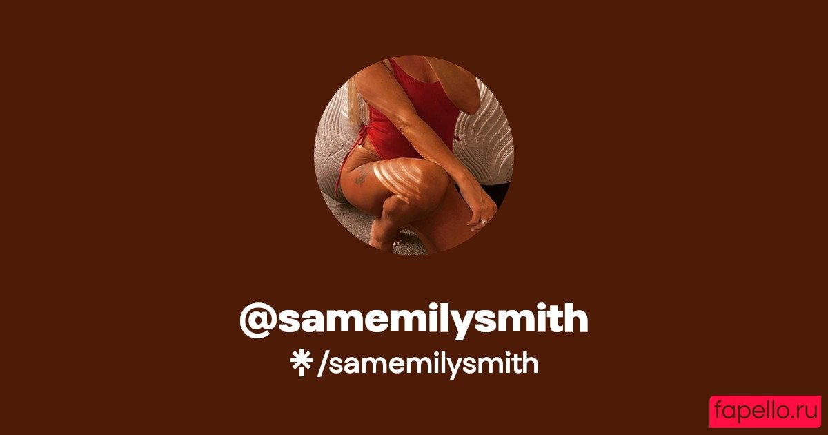 samemilysmithfree Nude Onlyfans Photo 3