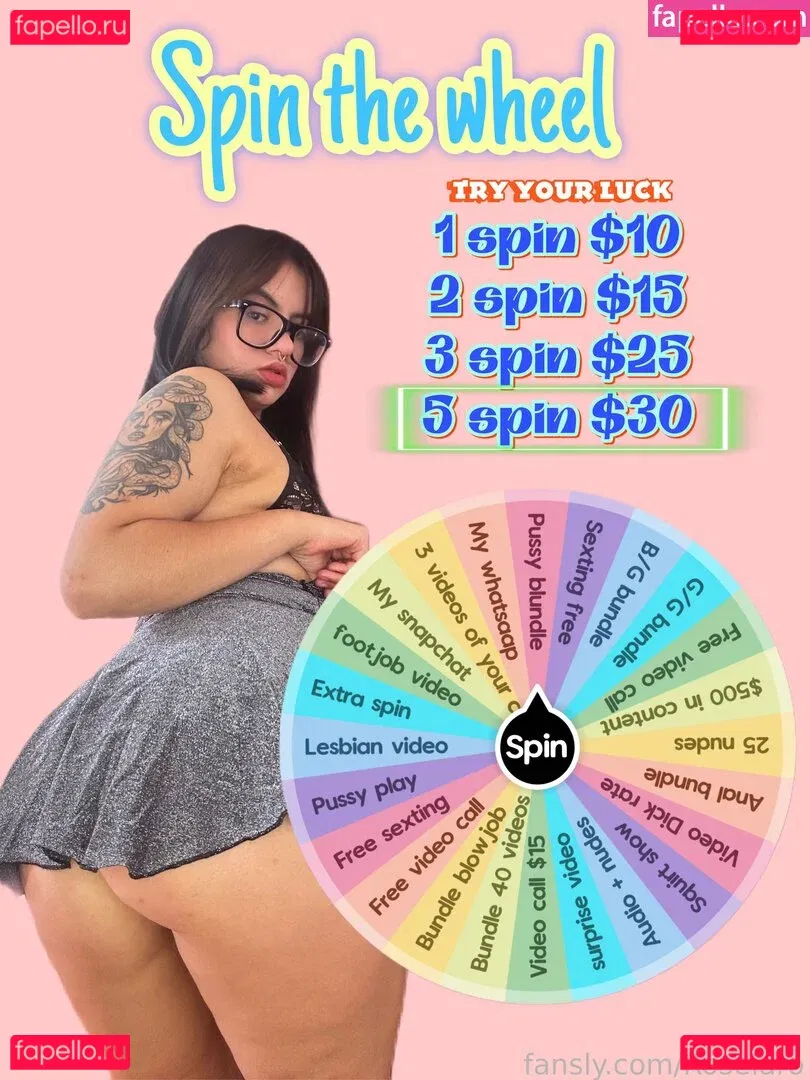 roseiaro Onlyfans Photo Gallery 