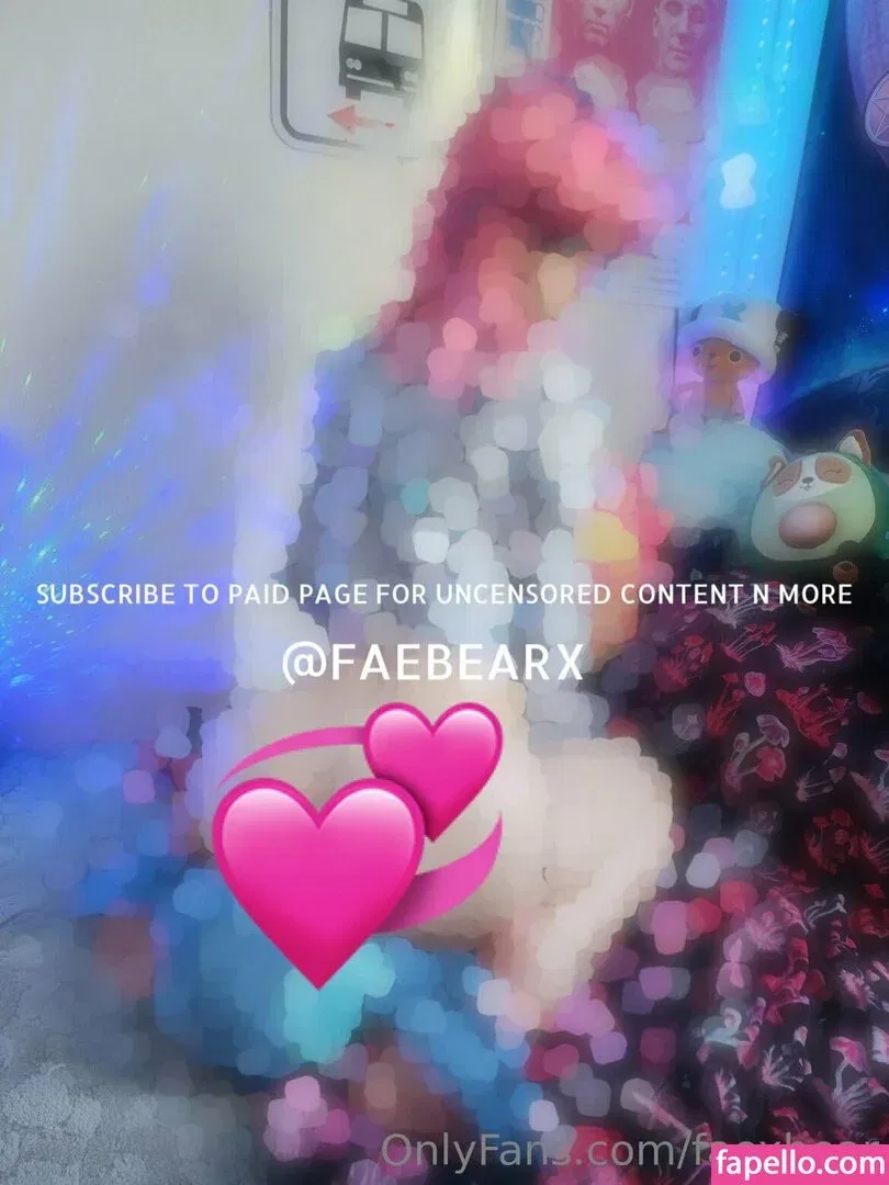 faexbear Onlyfans Photo Gallery 