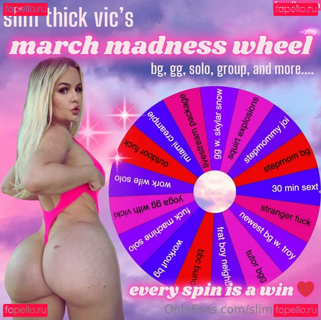 Slimthickvic Onlyfans Photo Gallery 