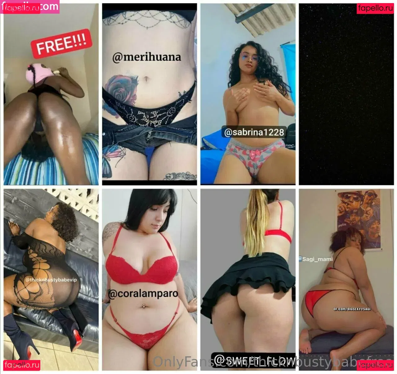 thicknbustybabefree Onlyfans Photo Gallery 