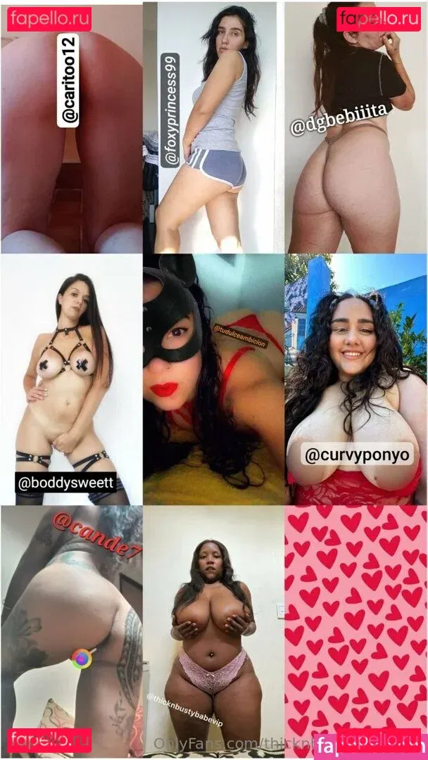 thicknbustybabefree Onlyfans Photo Gallery 