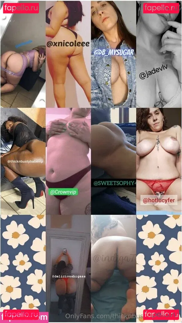 thicknbustybabefree Onlyfans Photo Gallery 