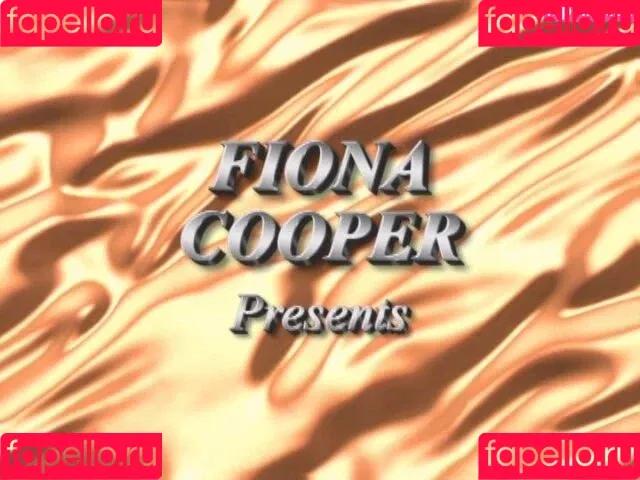 Fiona Cooper Onlyfans Photo Gallery 