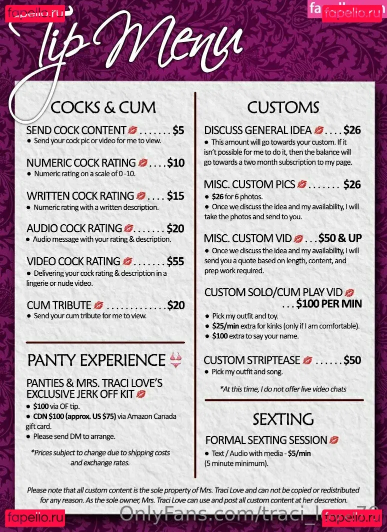 traci_love79 Onlyfans Photo Gallery 