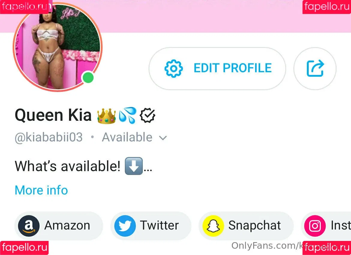 Kiababii03 Onlyfans Photo Gallery 