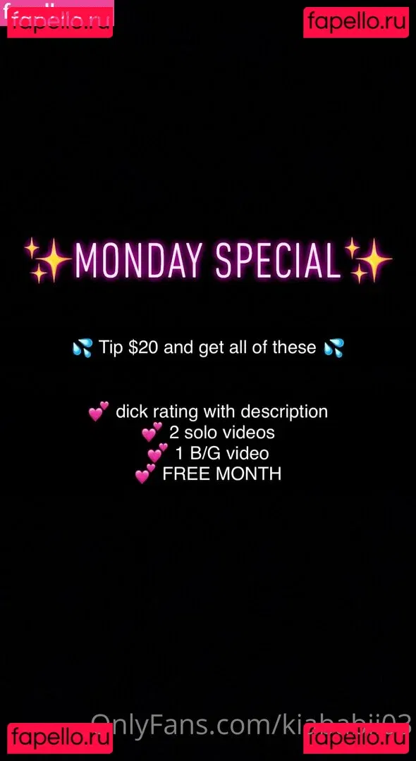 Kiababii03 Onlyfans Photo Gallery 