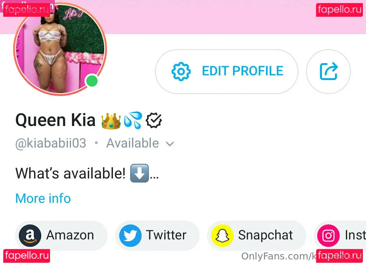 Kiababii03 Onlyfans Photo Gallery 