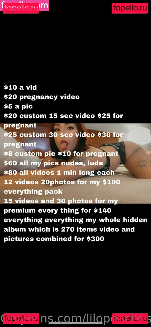 lilopeaches Onlyfans Photo Gallery 