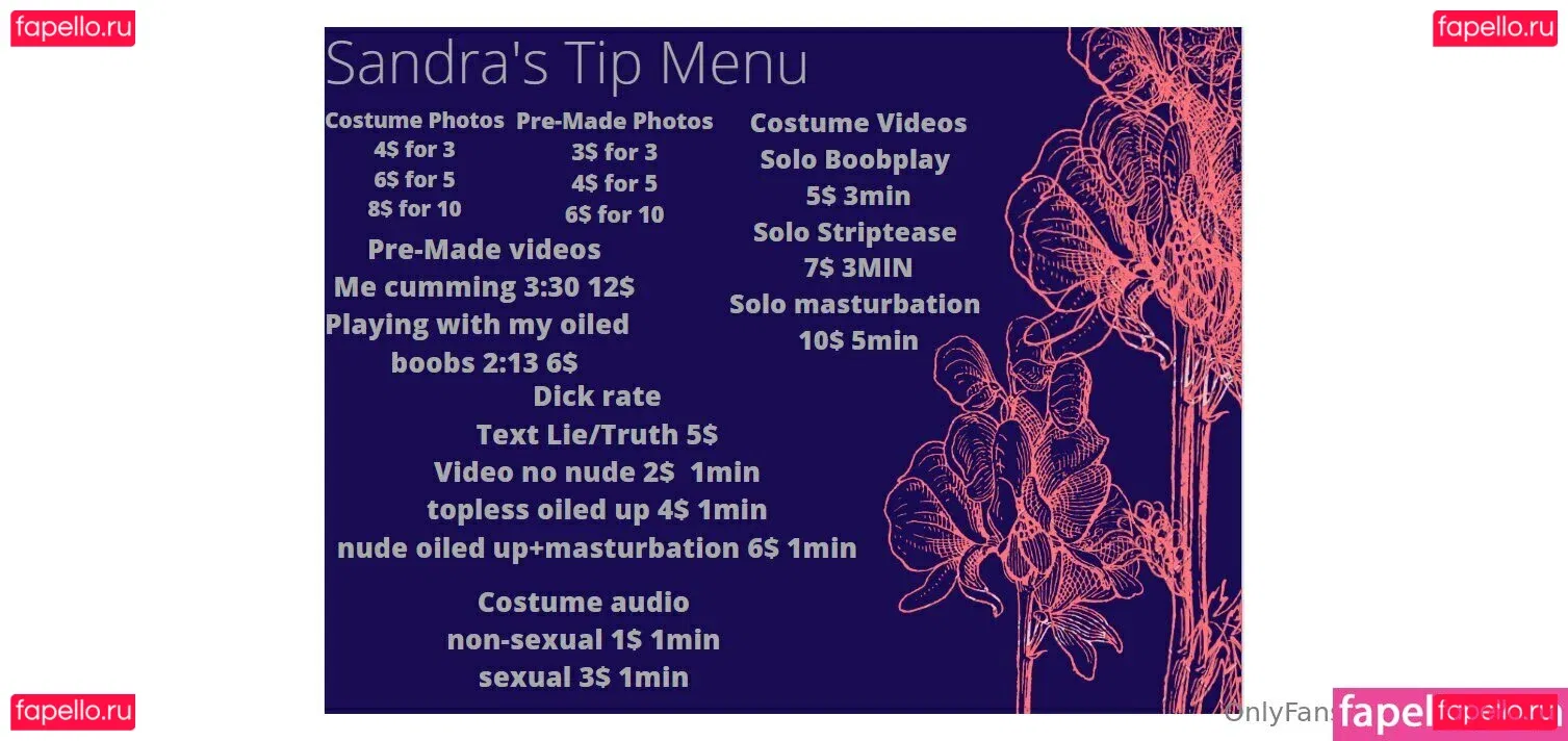 ssandra05 Onlyfans Photo Gallery 