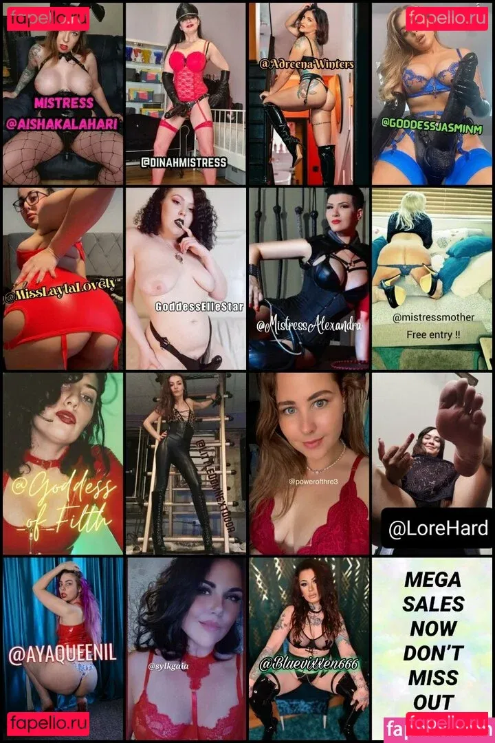 mistressalexandra Onlyfans Photo Gallery 