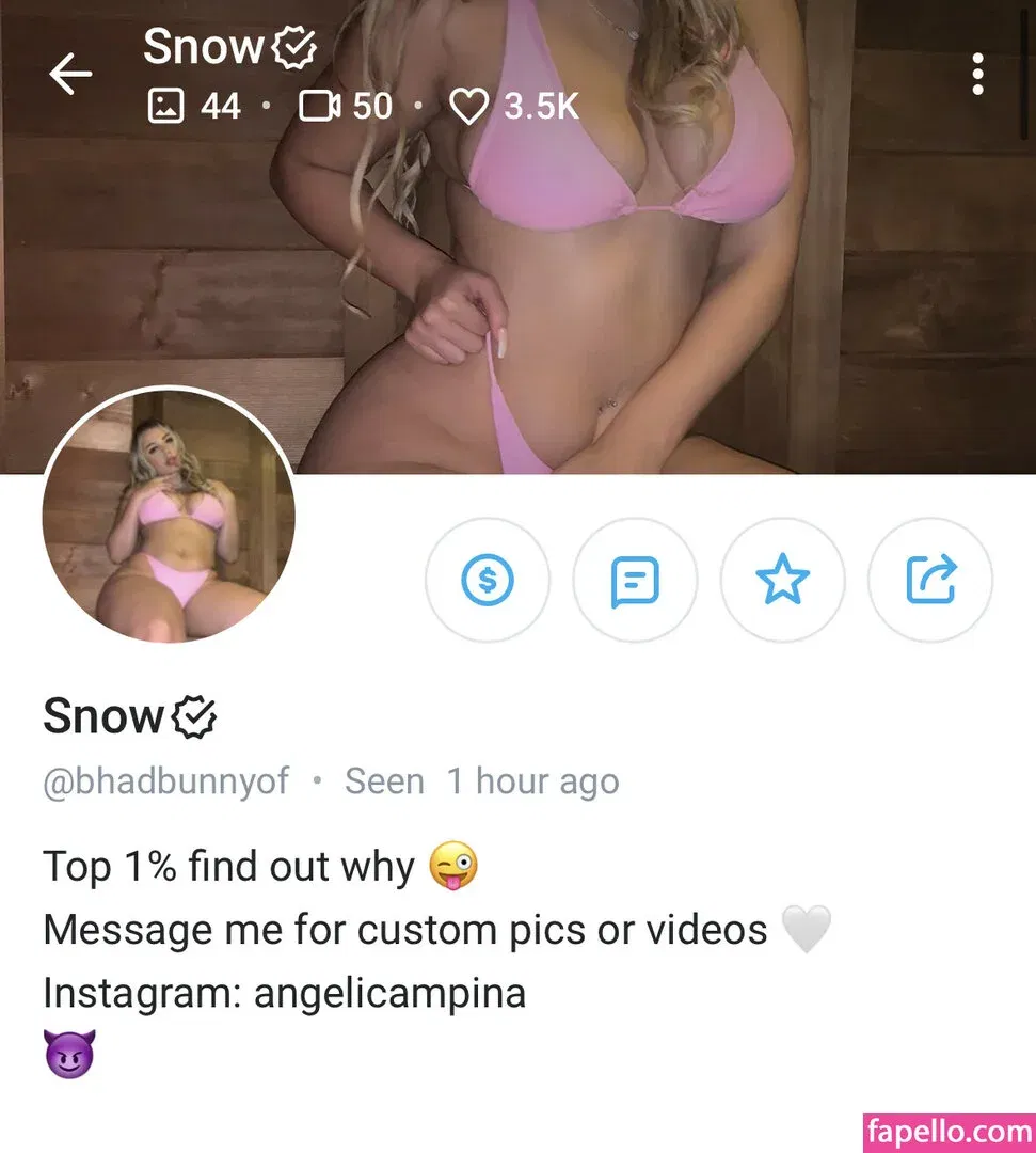 bhadbunnyof Onlyfans Photo Gallery 