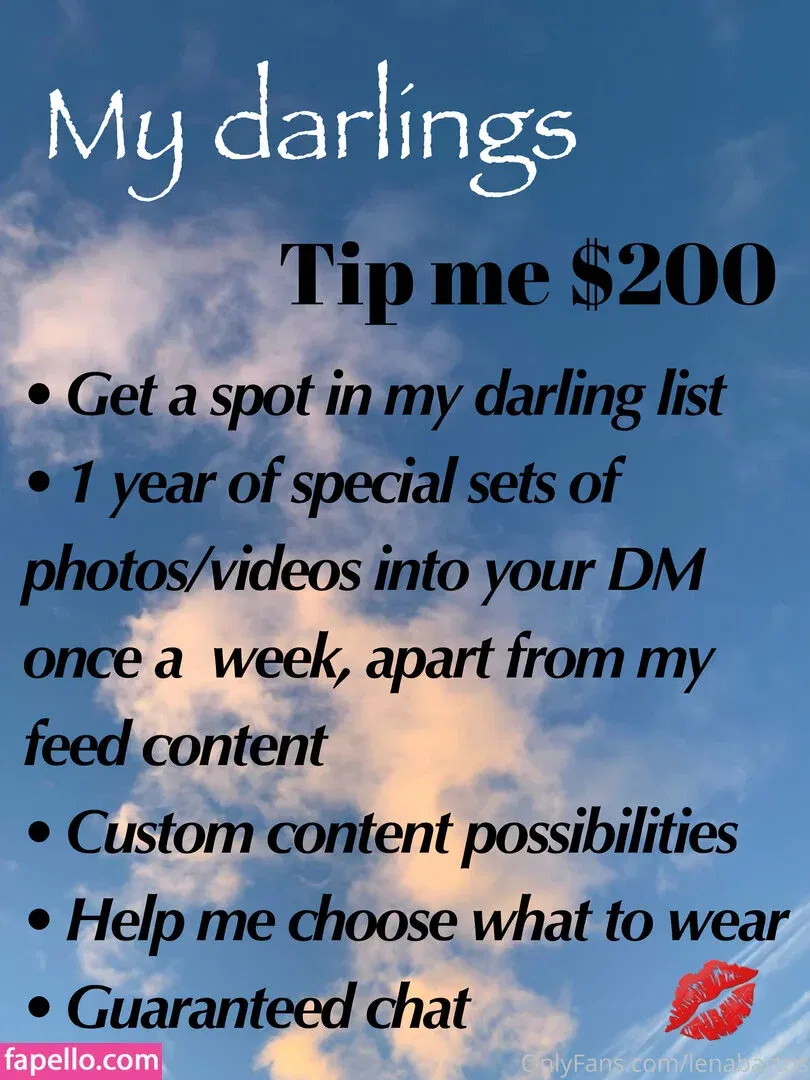 Lenabartos Onlyfans Photo Gallery 