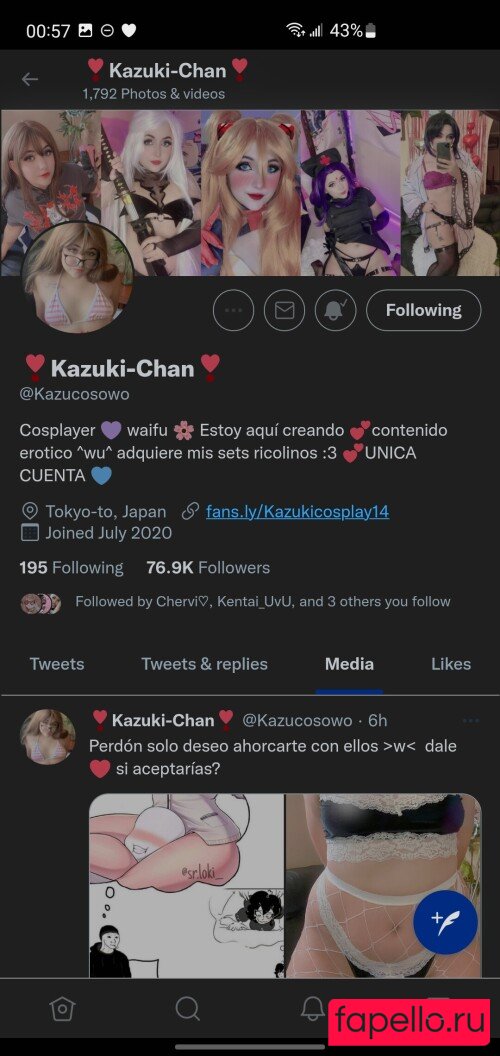 KazuchanCos Nude Onlyfans Photo 43