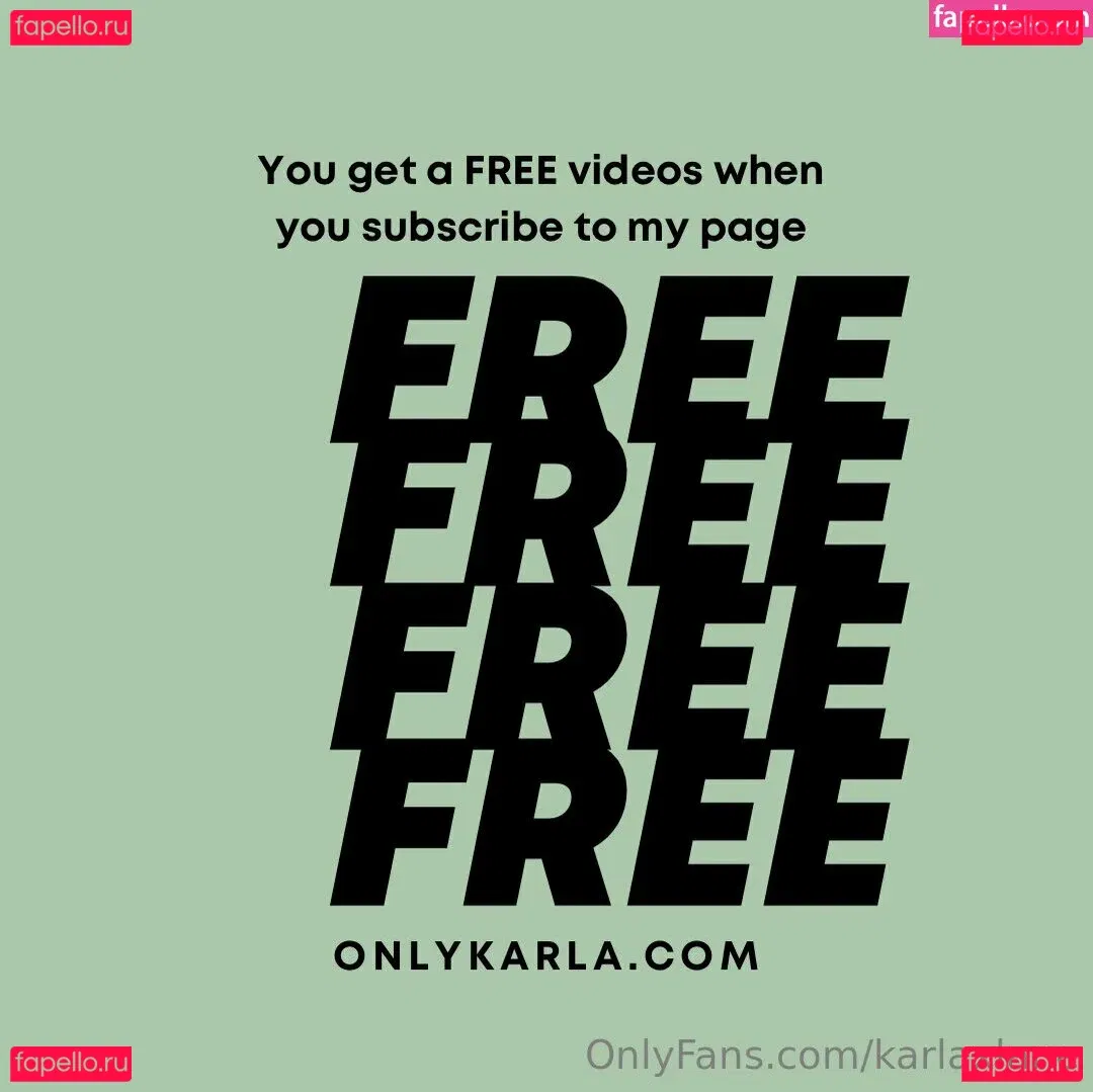 karlaxlane Onlyfans Photo Gallery 