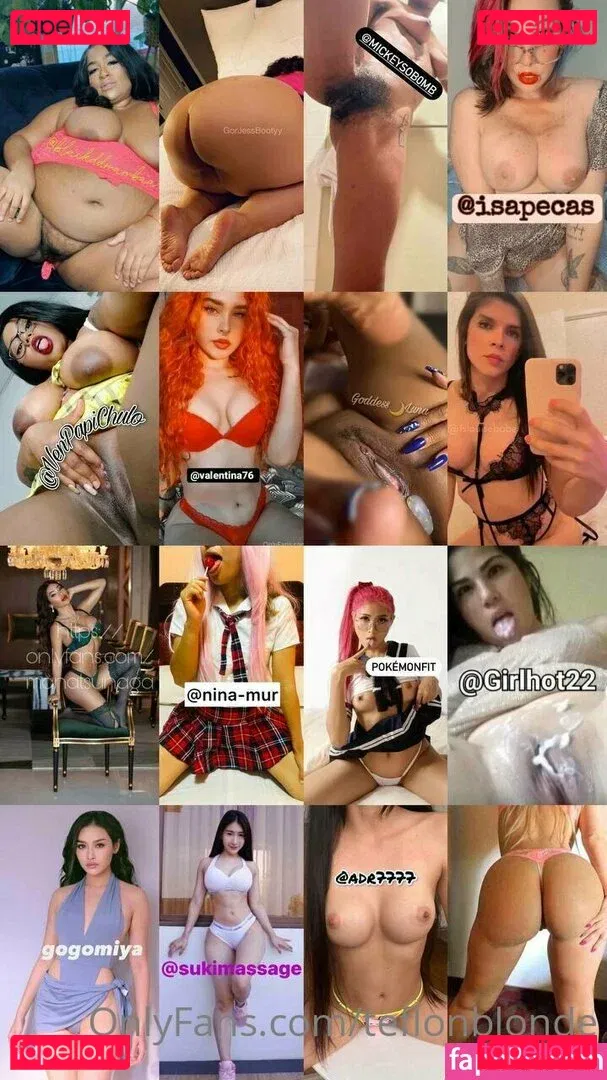 teflonblonde Onlyfans Photo Gallery 