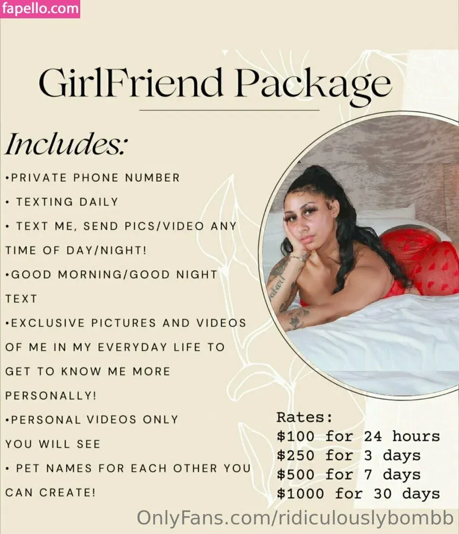 ridiculouslybombb Onlyfans Photo Gallery 