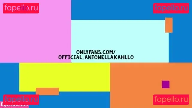 official_antonellakahllo Onlyfans Photo Gallery 