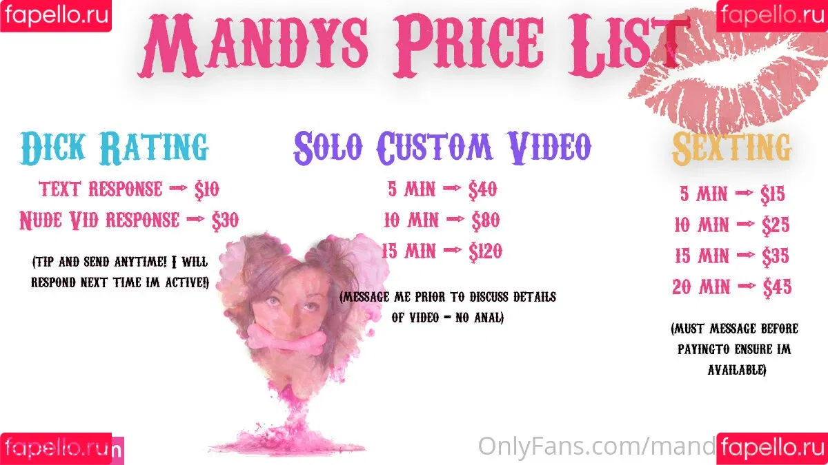 mandybabyxxx Onlyfans Photo Gallery 