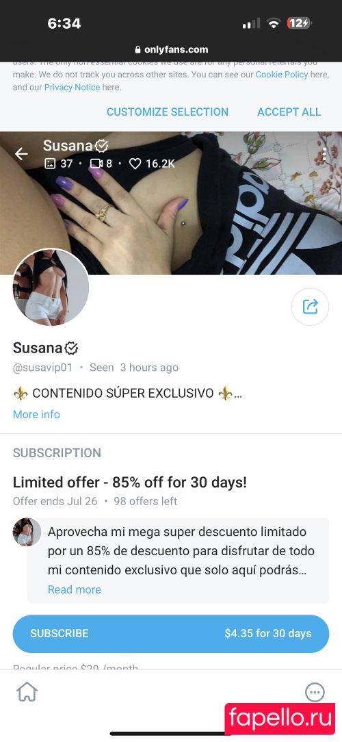 Ava Susana Nude Onlyfans Photo 26