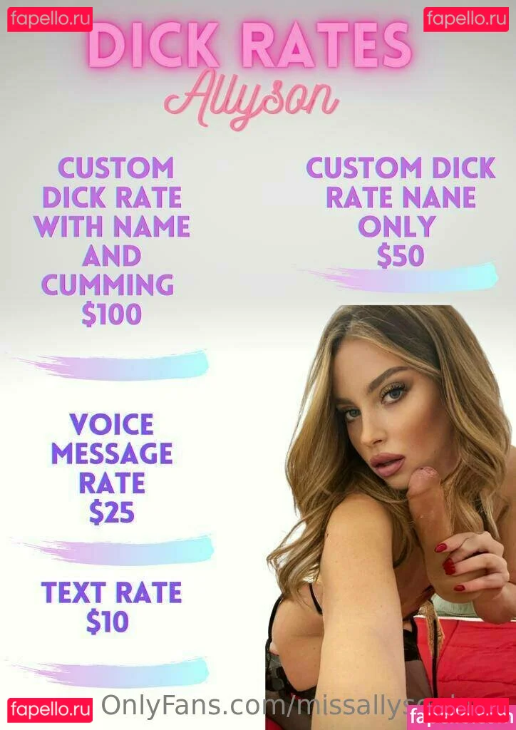 missallysonlune Onlyfans Photo Gallery 