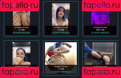 annfigma Onlyfans Photo Gallery 