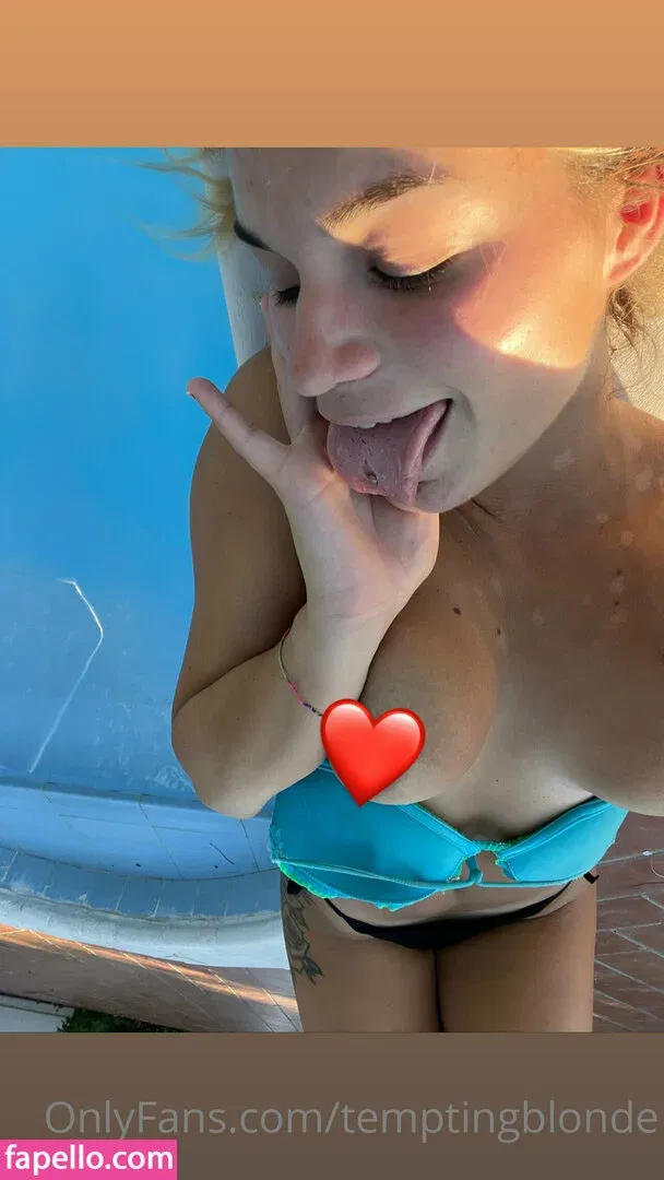 temptingblonde Onlyfans Photo Gallery 