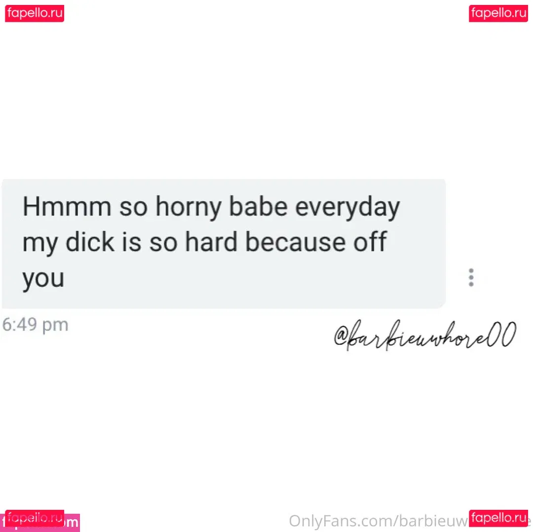 barbieuwhorefree Onlyfans Photo Gallery 