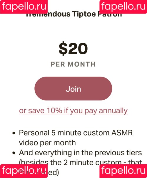 Tiptoe Tingles Onlyfans Photo Gallery 